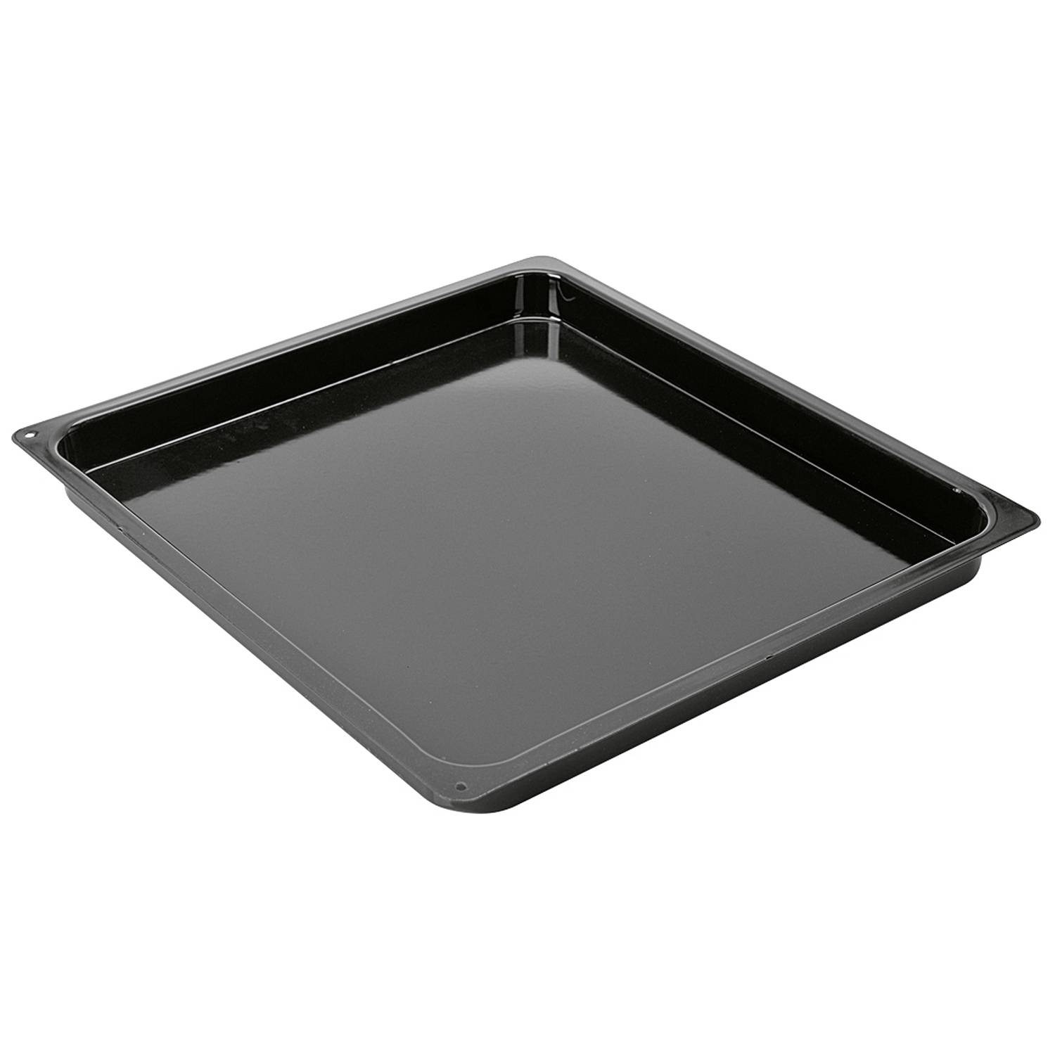 Kaiser 635101 "Cuisine Line" Herdbackblech mit extra hohem Rand, 39,5 x 36,5 x 3 cm, schwarz