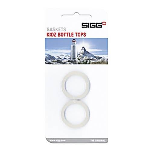 SIGG 7815.31 Silikon-Dichtungen für Bottles innen Ø 26 mm, außen Ø 35 mm, weiß (2er Pack)