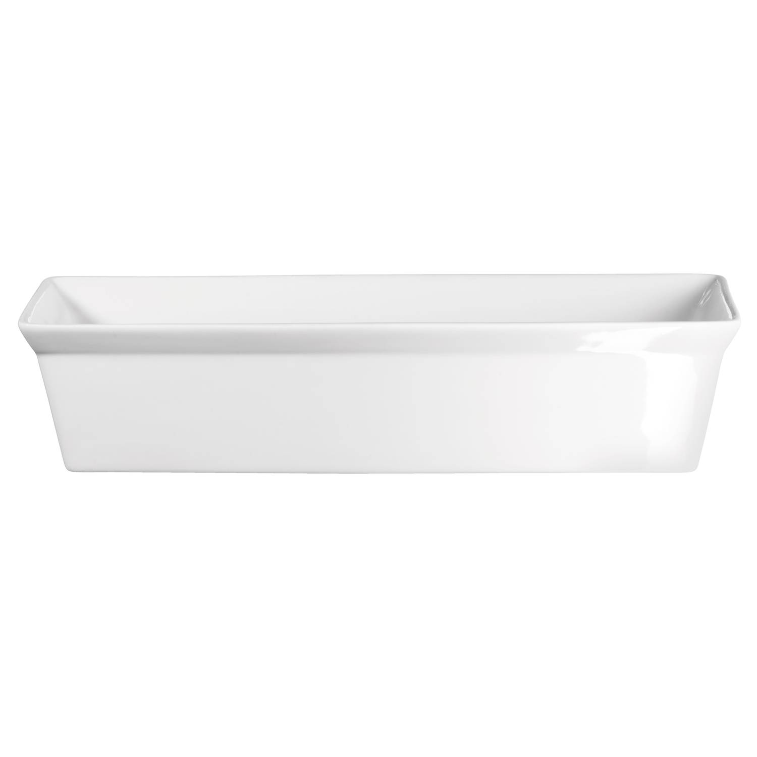 ASA Selection 52041/017 250° Poletto Gratinform, rechteckig, 27 x 17 x 6,5 cm, weiß