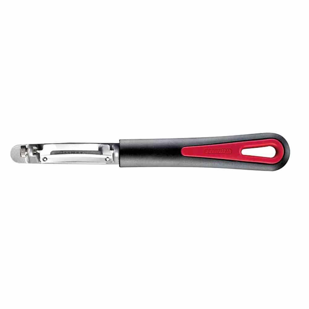 WESTMARK Sparschler "Pomfix Gallant" 18,5 cm schwarz/rot gebogene