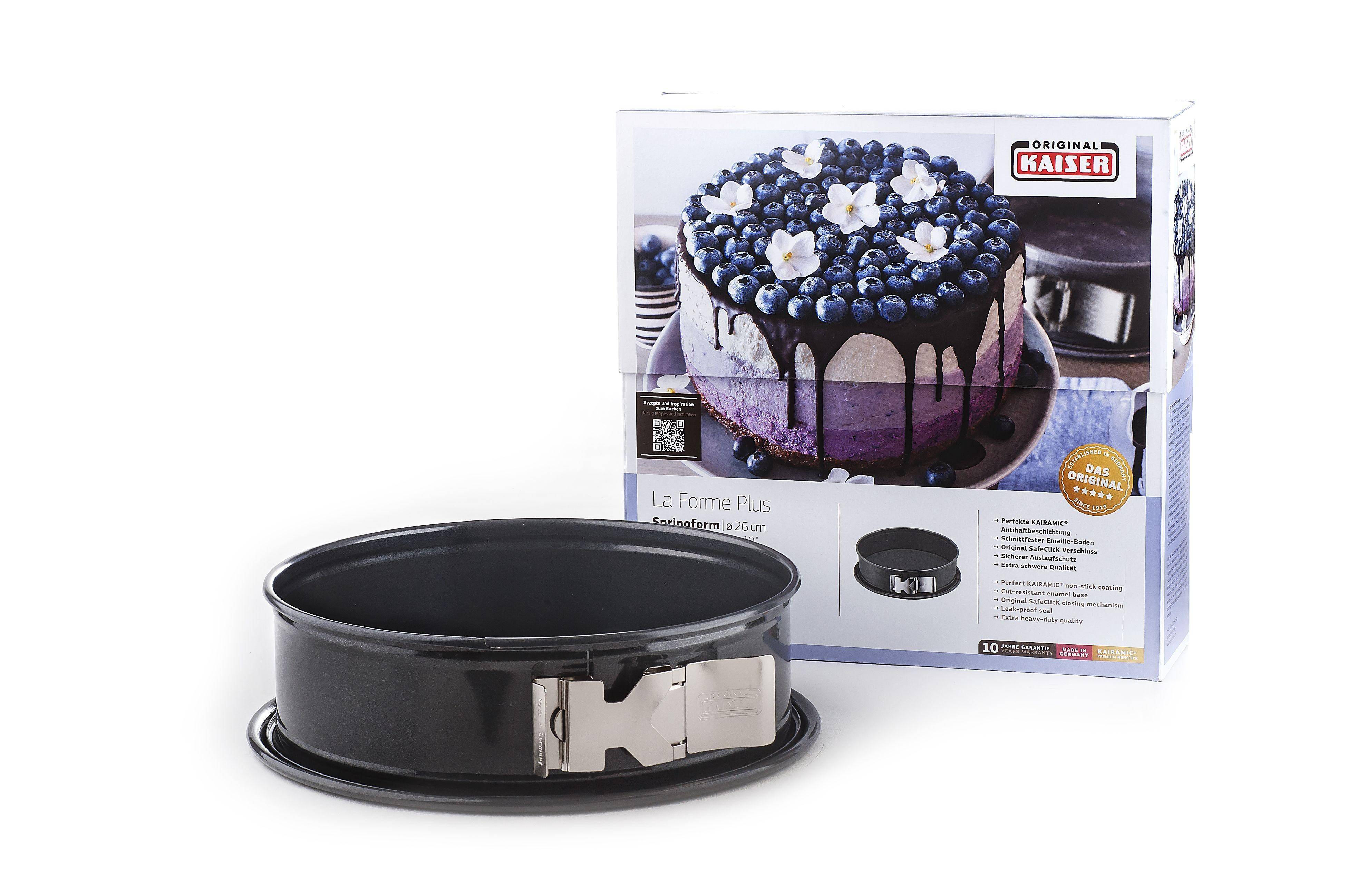 KAISER La Forme Plus Springform mit SafeClick, 26 cm