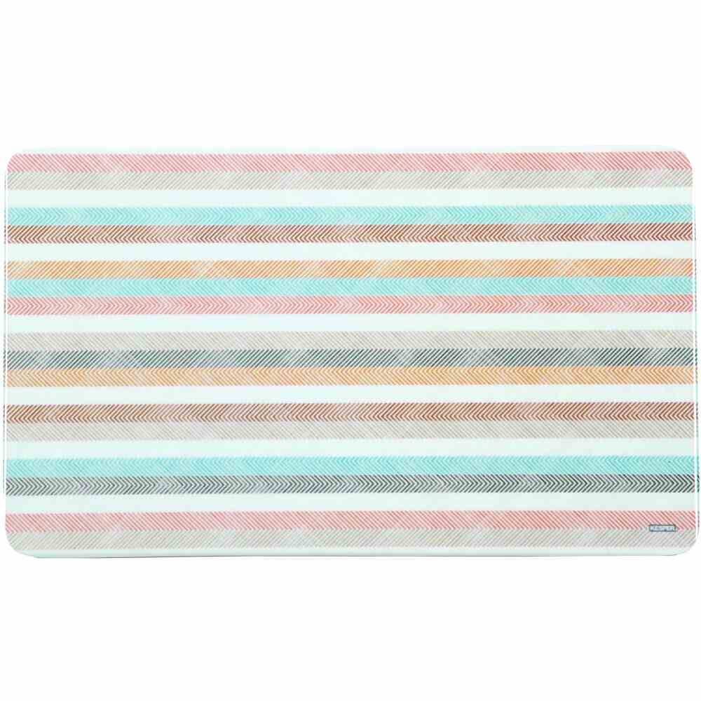 Kesper 312-54 Schneidebrett Streifen 23,5x14,x0,4cm , Melamin, bunt