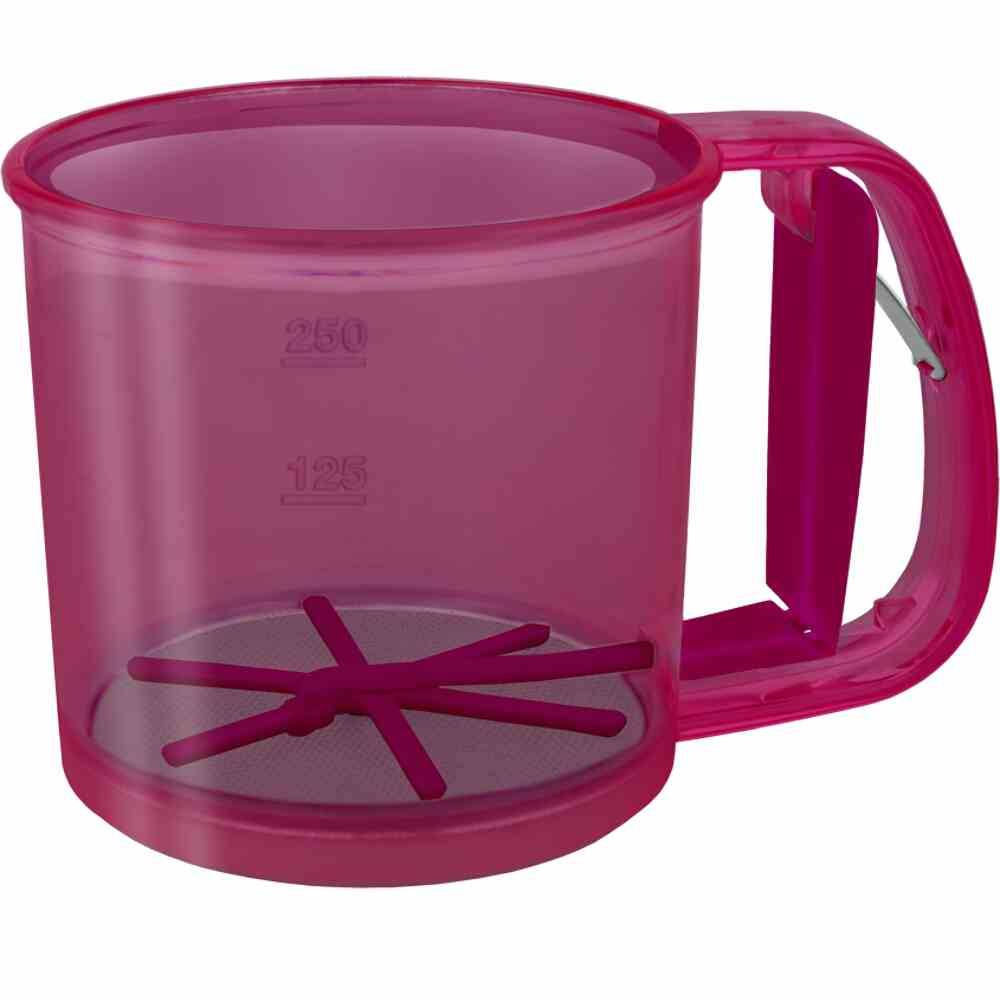 Metaltex 115-010000 Mehlsieb 10,5 cm, KS, fuchsia