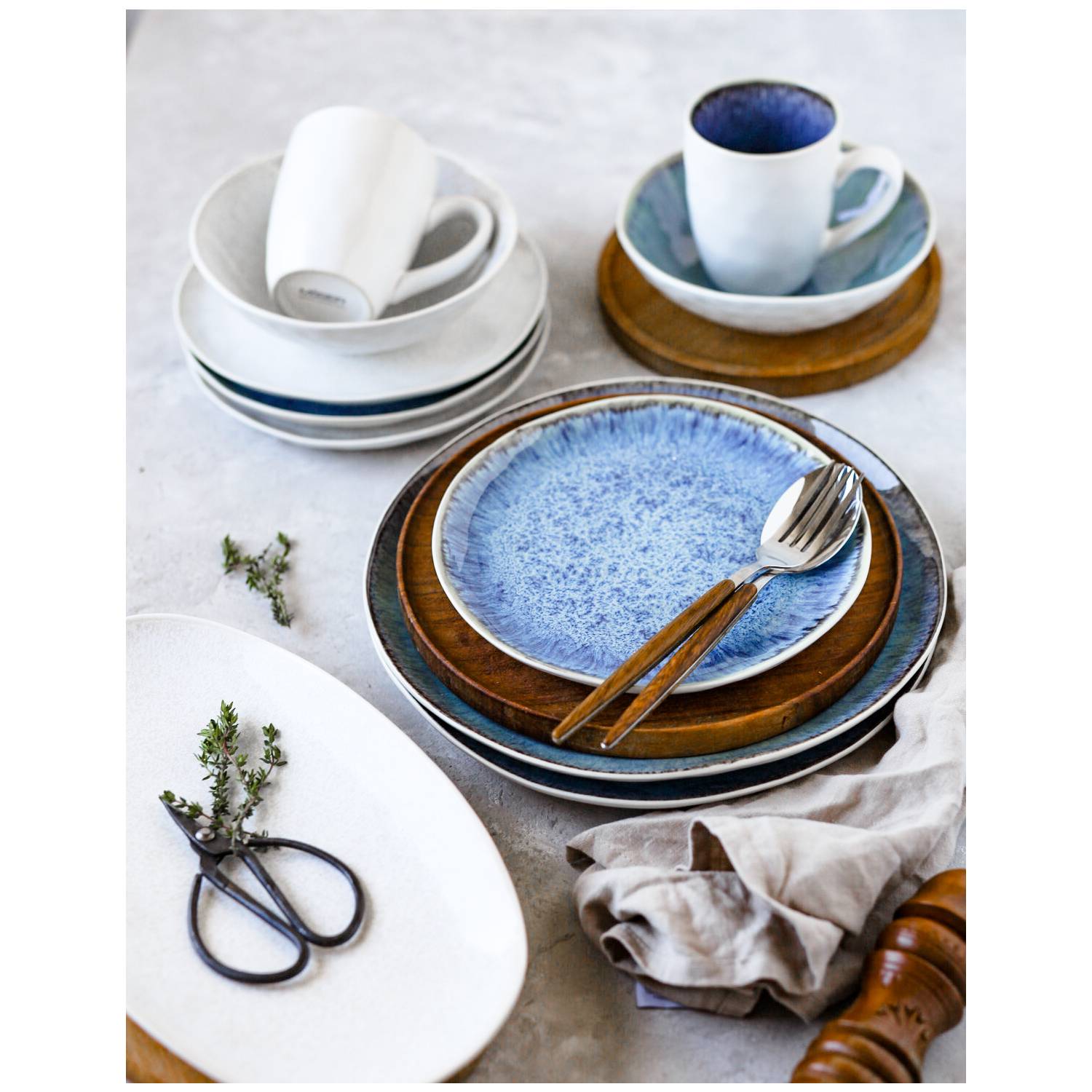 Mäser 931917 Frozen Plattenset WEISS, weiß, 3-teilig (1 Set)