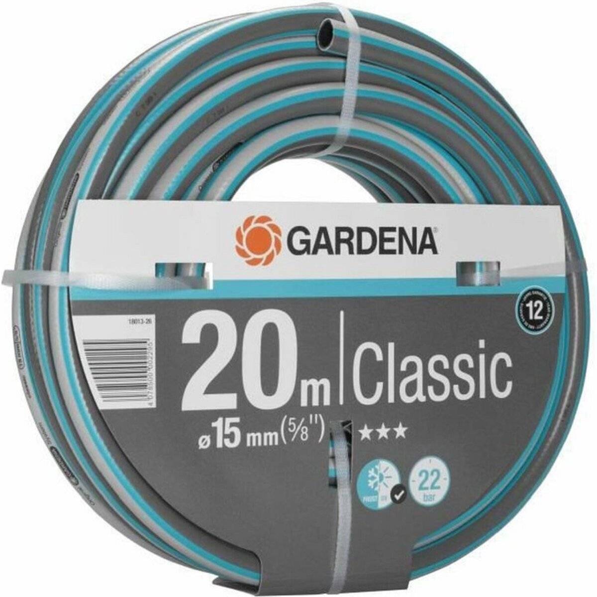 Hochwertiger Gartenschlauch  15mm Durchmesser, 20m Länge, UV- und frostbeständig