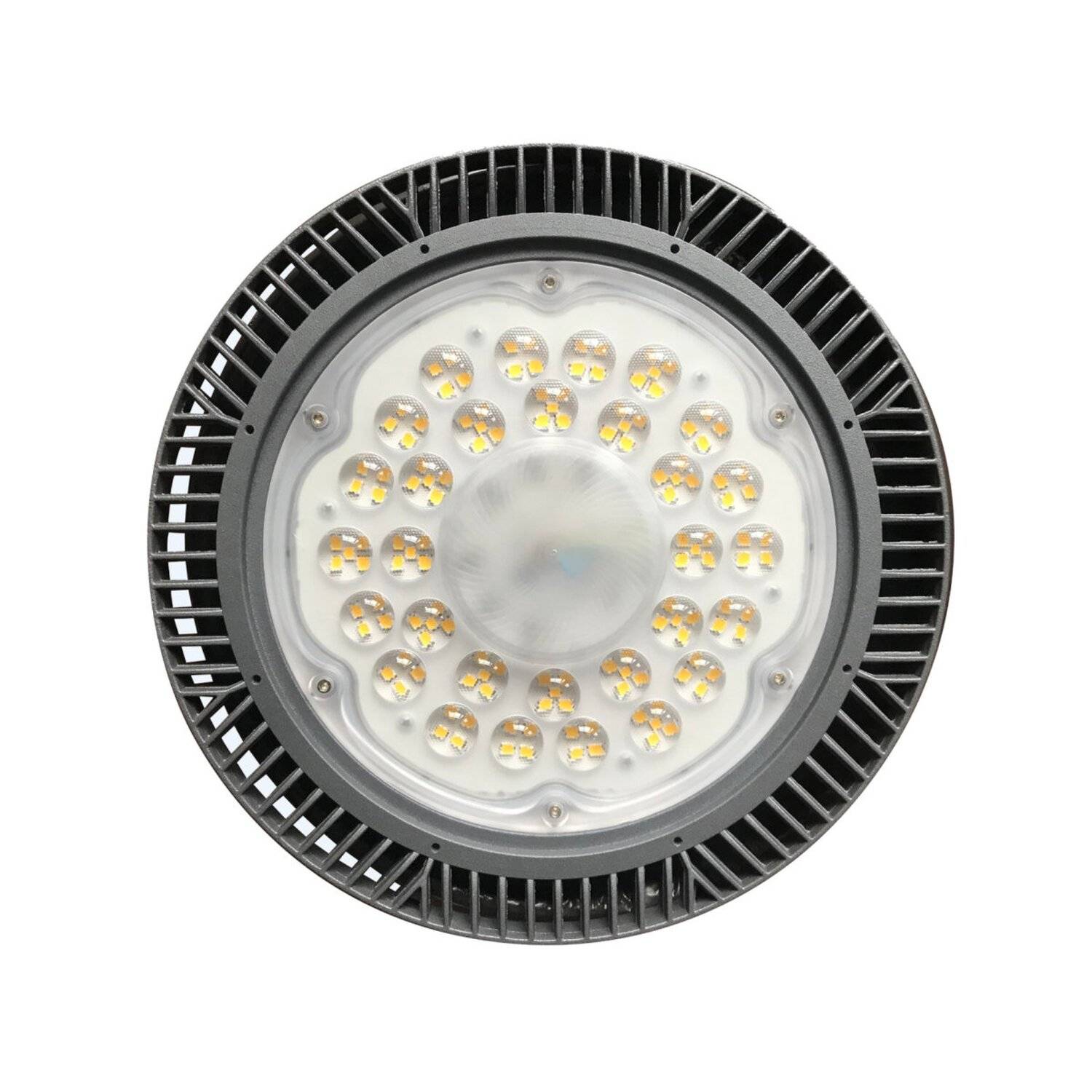 LED Hallenstrahler 200W Deckenstrahler Kaltweiß 6500K 20.000lm UFO High Bay Industriebeleuchtung, Wasserdicht IP65