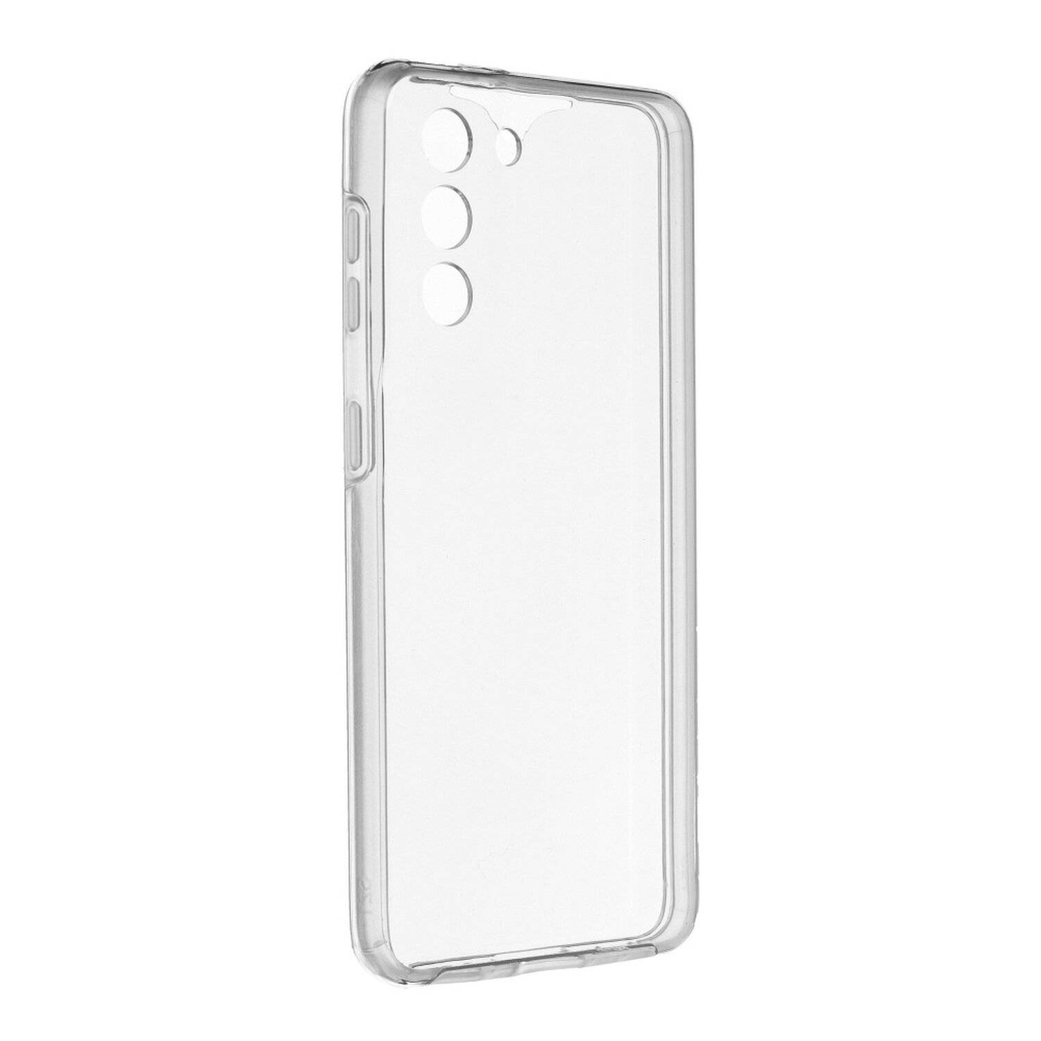 TPU 360° Rundum Full Body SchutzHülle für Samsung Galaxy S22 Plus (SM-906B) Silikon Hülle Etui Case Cover in Transparent