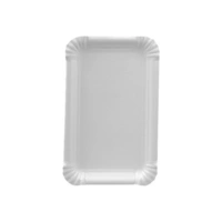 PAPSTAR pure - Teller - viereckig - Einweg - weiß (Packung mit 250) PAPSTAR pure - Teller - viereckig - Einweg - weiß (Packung mit 250)