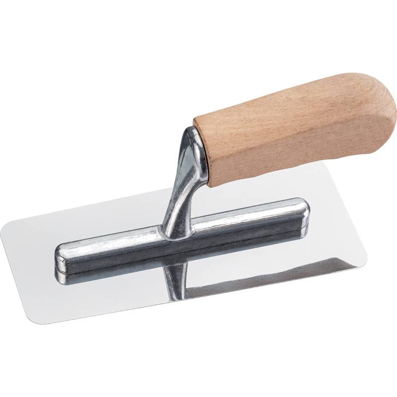 WESTEX Glättekelle Edelstahl, Venezianerform, 200 x 90/80 mm