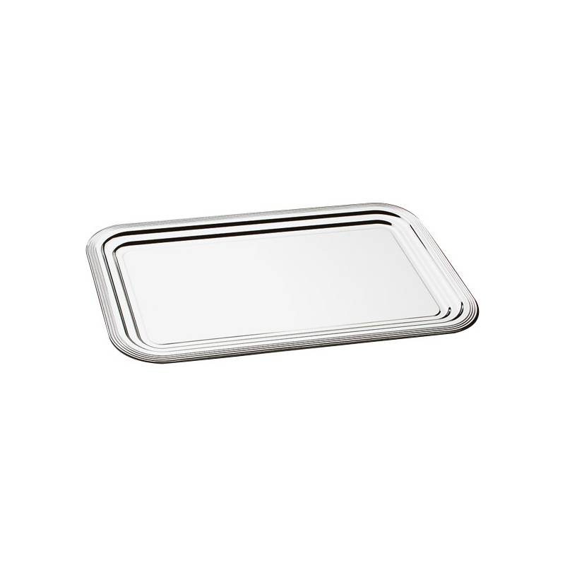 APS Partyplatte CLASSIC, (B)530 x (T)325 mm, silber