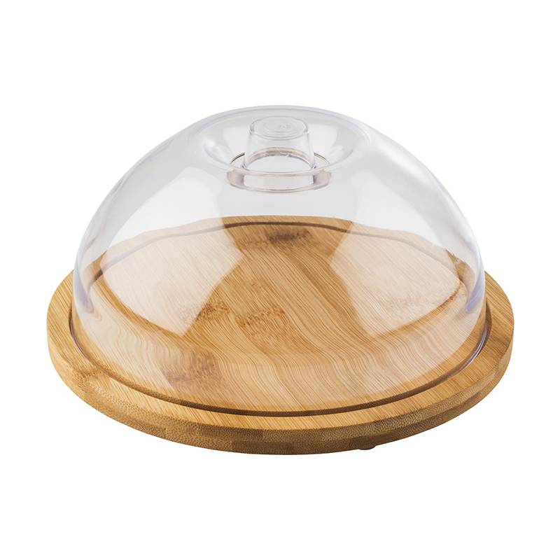 APS Bambus-Tablett mit Haube, rund, Durchmesser: 205 mm
