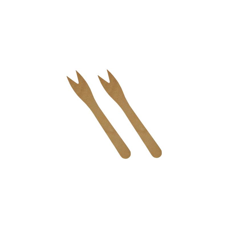 PAPSTAR Pommes-Frites-Gabeln "pure", Länge: 121 mm