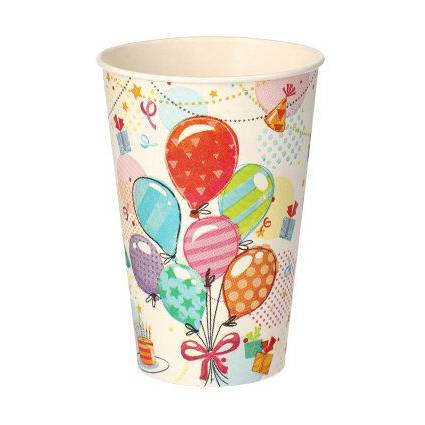 PAPSTAR Papp-Trinkbecher "Fete", 0,2 l