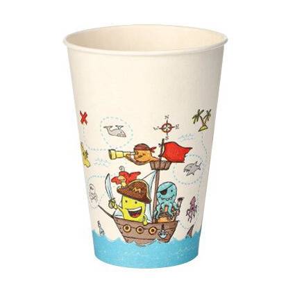 PAPSTAR Papp-Trinkbecher "Pirate Crew", 0,2 l