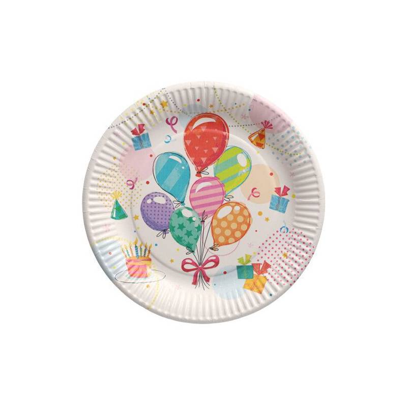 PAPSTAR Papp-Teller "Fete", rund, 230 mm