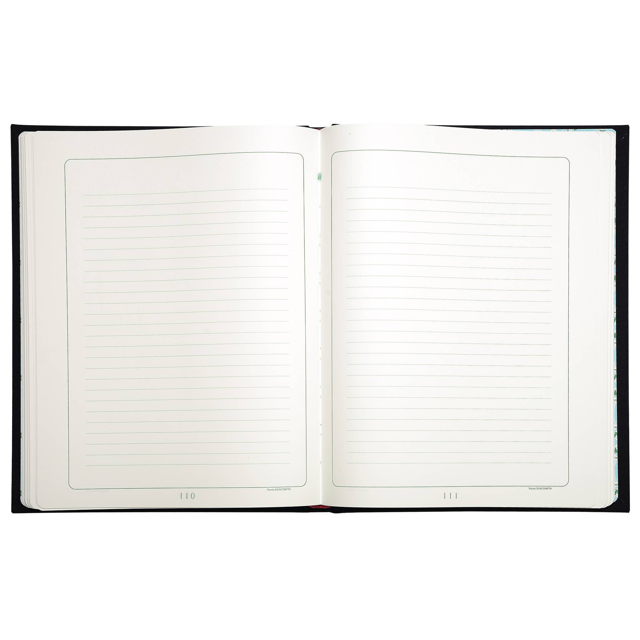 Exacompta Entwicklung 32x25cm 200 Seiten - Schwarz 82E