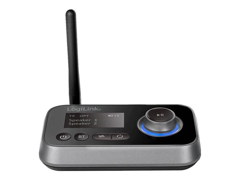LogiLink Drahtloser Bluetooth Audio-Empfänger / Transmitter für TV - drahtloser