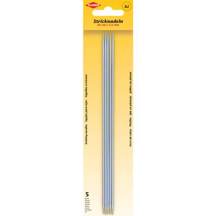 KLEIBER Stricknadel-Set / Strumpfspiele, 200 mm x 2,5 mm