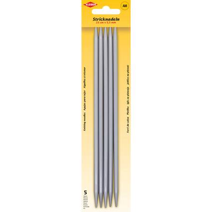 KLEIBER Stricknadel-Set / Strumpfspiele, 200 mm x 5,5 mm