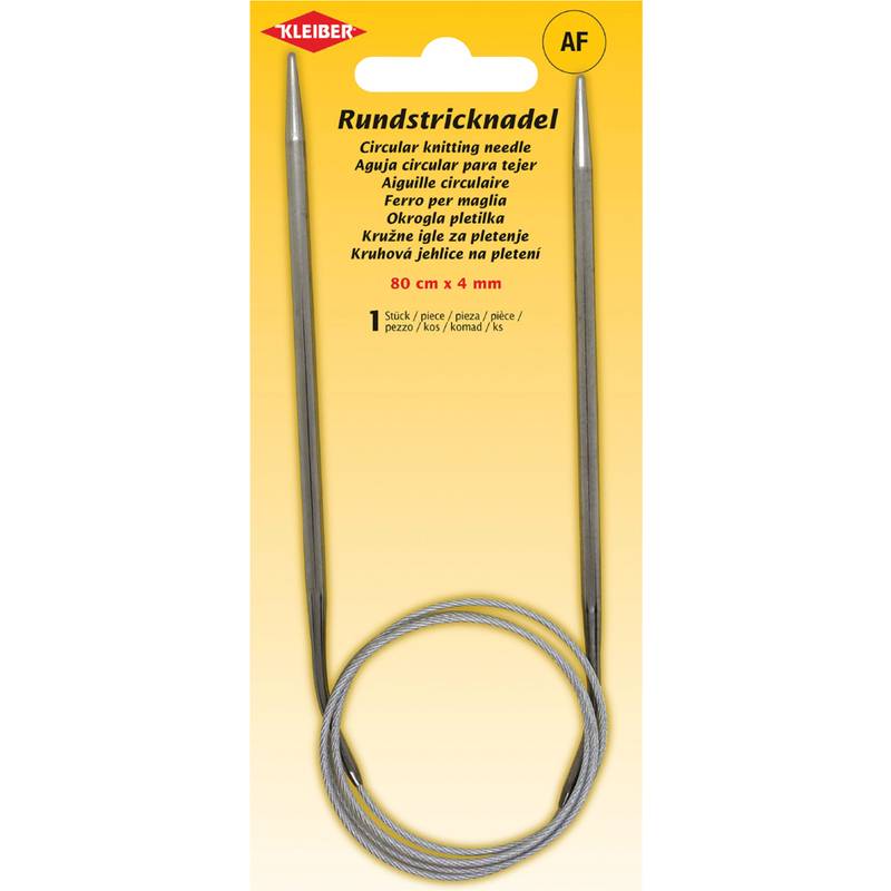 KLEIBER Rundstricknadel, 800 mm x 4,0 mm