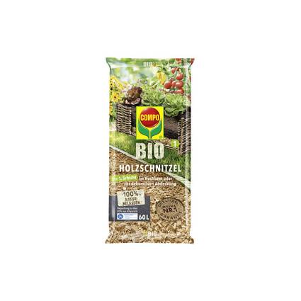 COMPO BIO Holzschnitzel, 60 Liter