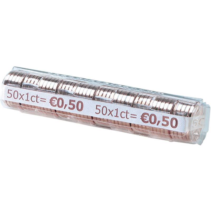 RESKAL Münzhülsen THE CONTAINER, für 50 x 0,01 EUR