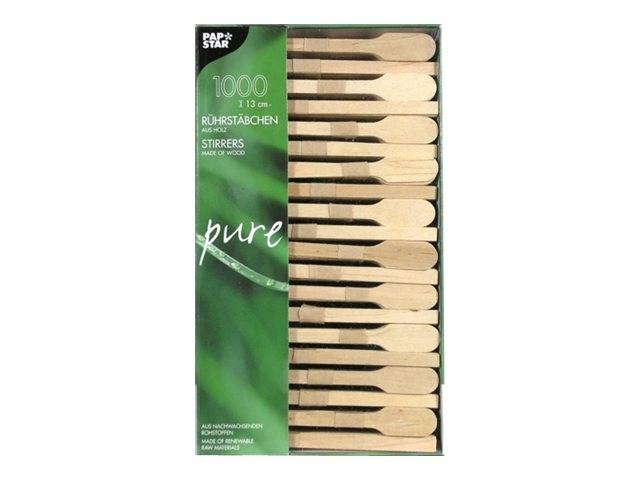 PAPSTAR pure - Rührstab - 13 cm - Einweg (Packung mit 1000)