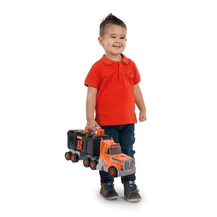 SMOBY Black + Decker Bricolo Truck 2 In 1 - 60 Zubehör