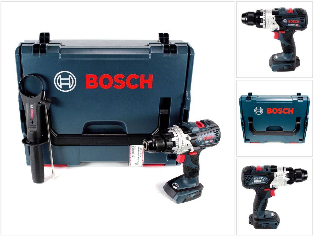 Bosch GSB 18V-85 C Akku Schlagbohrschrauber 18V 85Nm Brushless Solo + L-Boxx ( 06019G0302 ) - ohne Akku, ohne Ladegerät