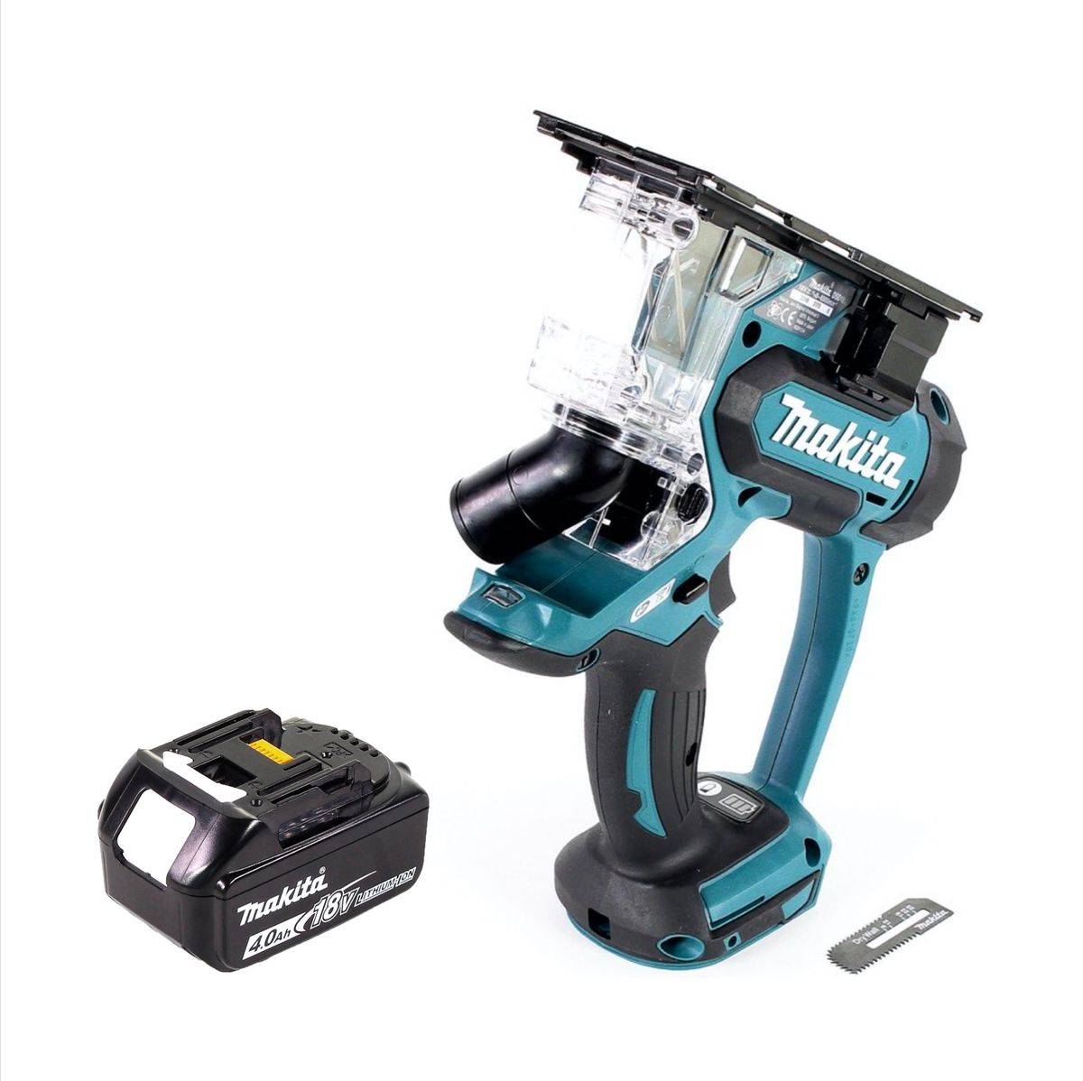 Makita DSD 180 M1 Akku Gipskartonsäge 18 V + 1x Akku 4,0 Ah - ohne Ladegerät