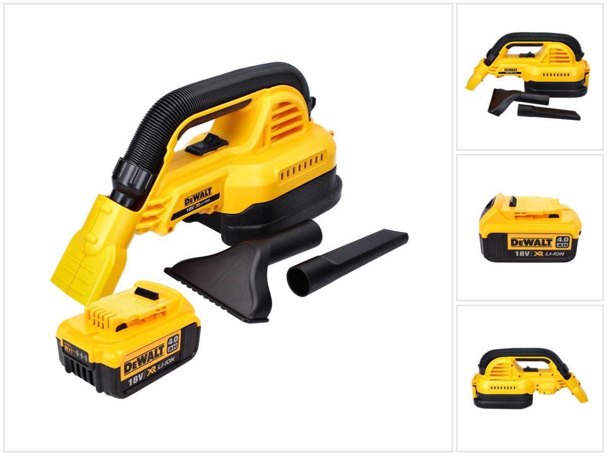 DeWalt DCV 517 Akku Handstaubsauger 18 V 1,9 L + 1x Akku 4,0 Ah - ohne Ladegerät