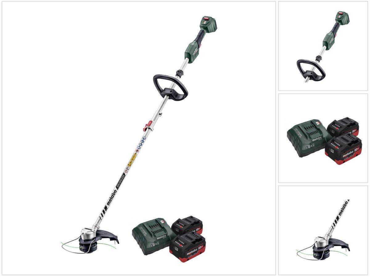 Metabo RTD 18 LTX BL 30 Akku Rasentrimmer 18 V 30 cm Brushless + 2x Akku 5,5 Ah + Ladegerät