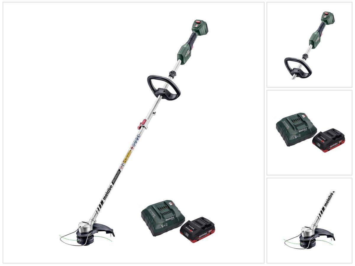 Metabo RTD 18 LTX BL 30 Akku Rasentrimmer 18 V 30 cm Brushless + 1x Akku 4,0 Ah + Ladegerät