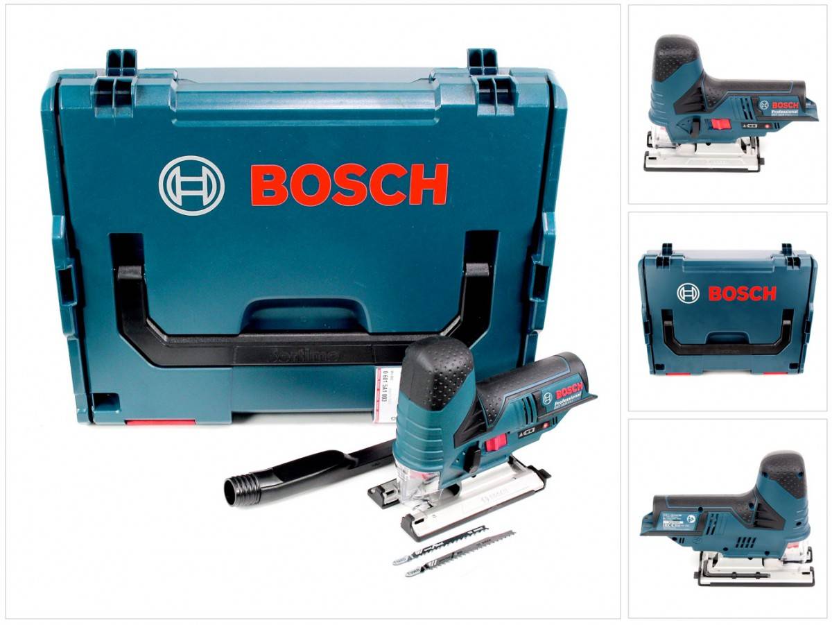Bosch GST 10,8 V-Li Akku Stichsäge 10,8V Solo in L-Boxx ( 06015A1002 ) - ohne Akku, ohne Ladegerät