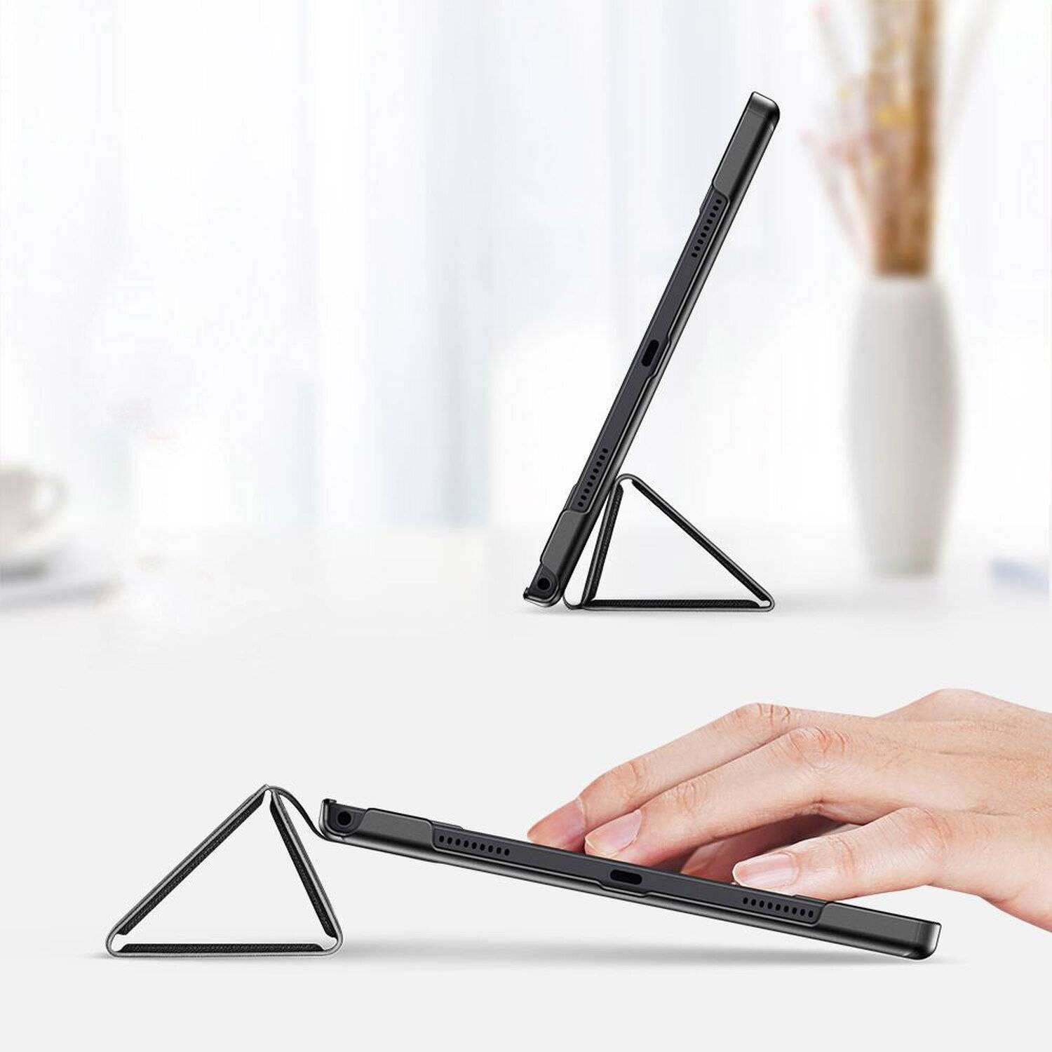 Dux Ducis Tablet Hülle Hartschale mit Smart Sleep Standfunktion für SAMSUNG GALAXY TAB A8 10.5" (SM-X200) Blau