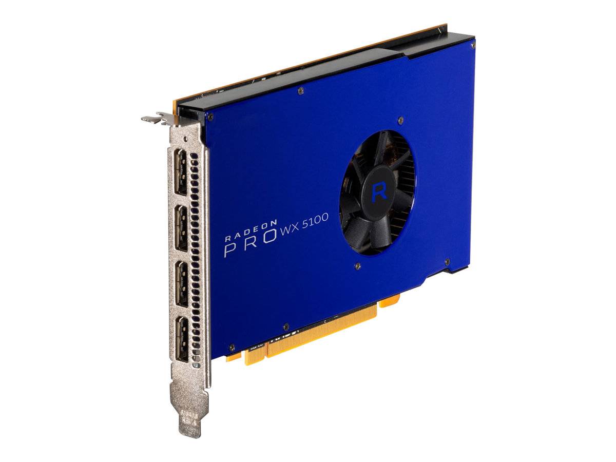 AMD Radeon Pro WX5100 - Grafikkarten - Radeon Pro WX 5100 - 8 GB GDDR5 - PCIe 3.