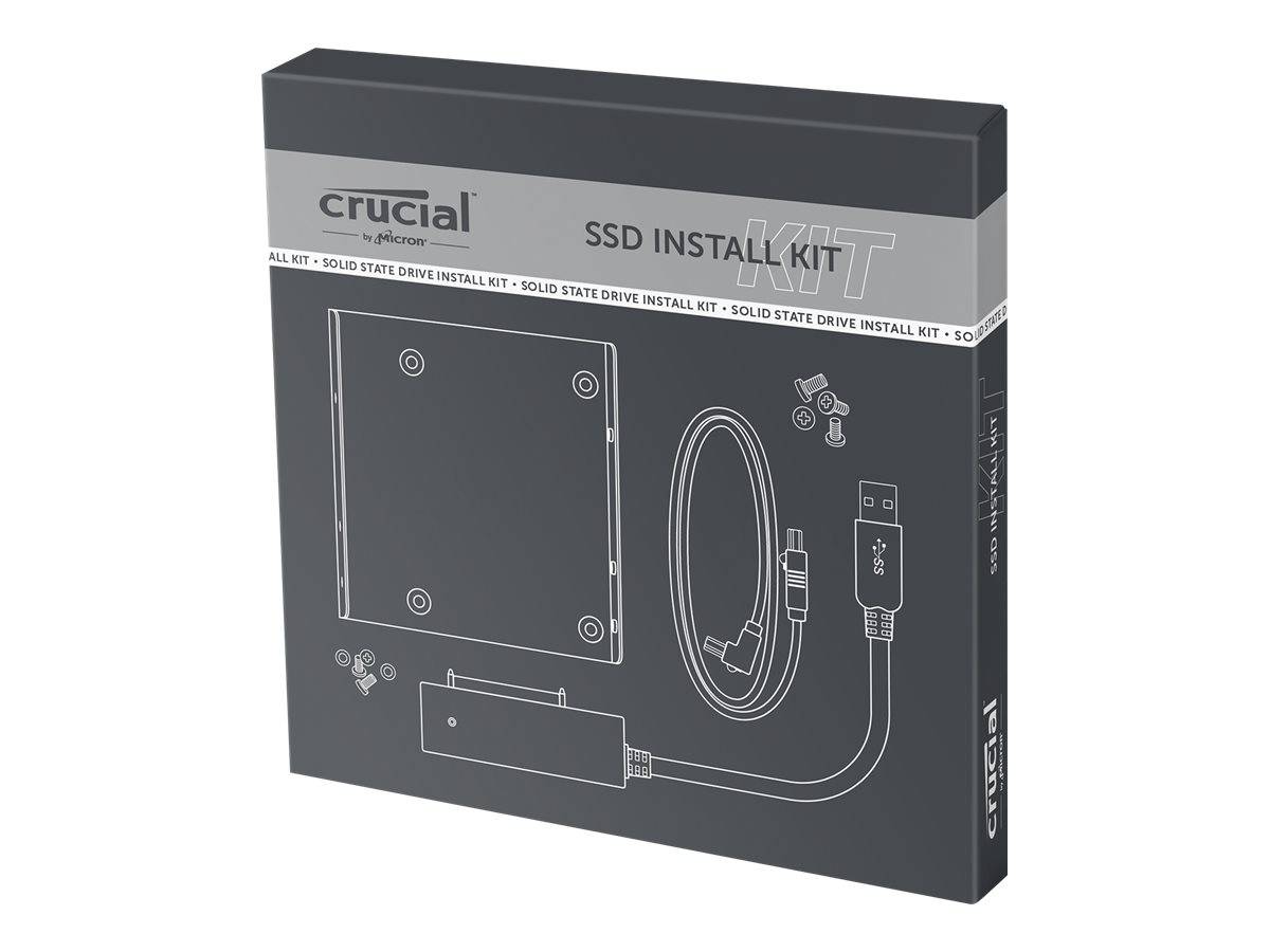 Crucial SSD Install Kit - Laufwerksschachtadapter - 3,5"" auf 2,5"" (8.9 cm to 6.4 cm)