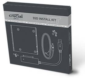 Crucial SSD Install Kit - Laufwerksschachtadapter - 3,5"" auf 2,5"" (8.9 cm to 6.4 cm)