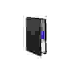 Hama "Fold Clear" Flip-Hülle für Tablet Polyurethan Schwarz 12.4" Samsung Galaxy Tab S7 FE S7+