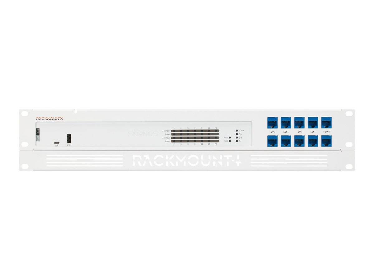 Rackmount.IT SORACK - Montagesatz für Netzwerkgeräte - Rack montierbar - RAL 5010, Enzianblau - 1.3U - 48.3 cm (19")