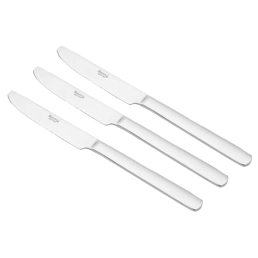 my basics 606302 Menümesser "Stratos", silber (3er Pack)