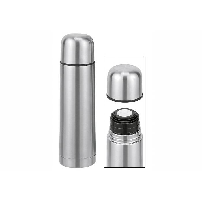 HI 26025 Isolierflasche 1,0L Edelstahl, silber