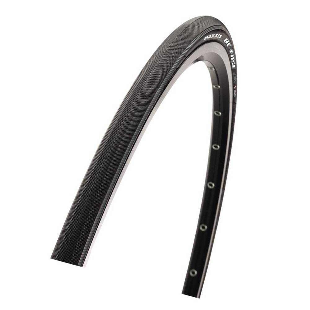 Maxxis 1926-TB86359000 Road-Reifen "Re-Fuse", faltbar, 25-622 (28" 700x25C) EXC, schwarz