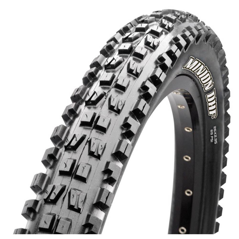 Maxxis 1120-TB74284000 Reifen Minion DHF WT TLR faltbar 26x2.50" 63-559 sw EXO 3C MaxxTerra, schwarz