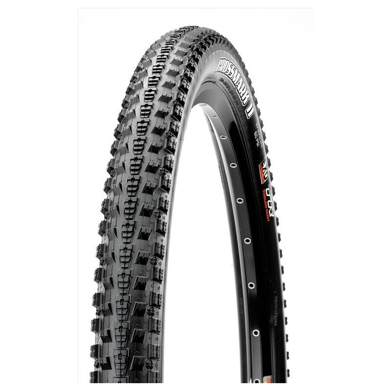 Maxxis 1123-TB91032100 Reifen CrossMark II TLR faltbar 27.5x2.25" 57-584 EXO Dual, schwarz