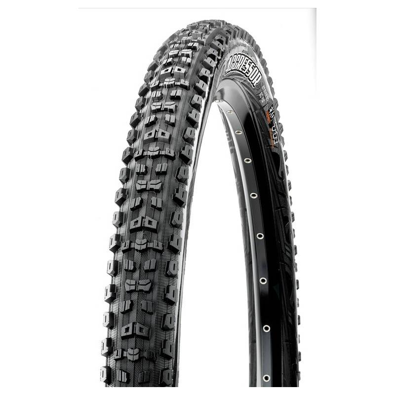 Maxxis 1193-TB96870100 Reifen Aggressor WT TLR DD faltb. 29x2.50" 63-622 schwarz Dual, schwarz