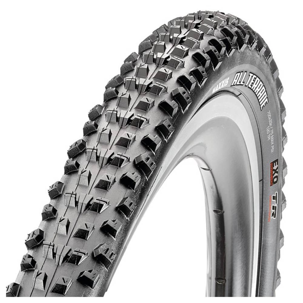 Maxxis 1992-TB88994100 Reifen All Terrane CX TLR fb. 28" 700x33C 33-622 schwarz +EXO Dual, schwarz