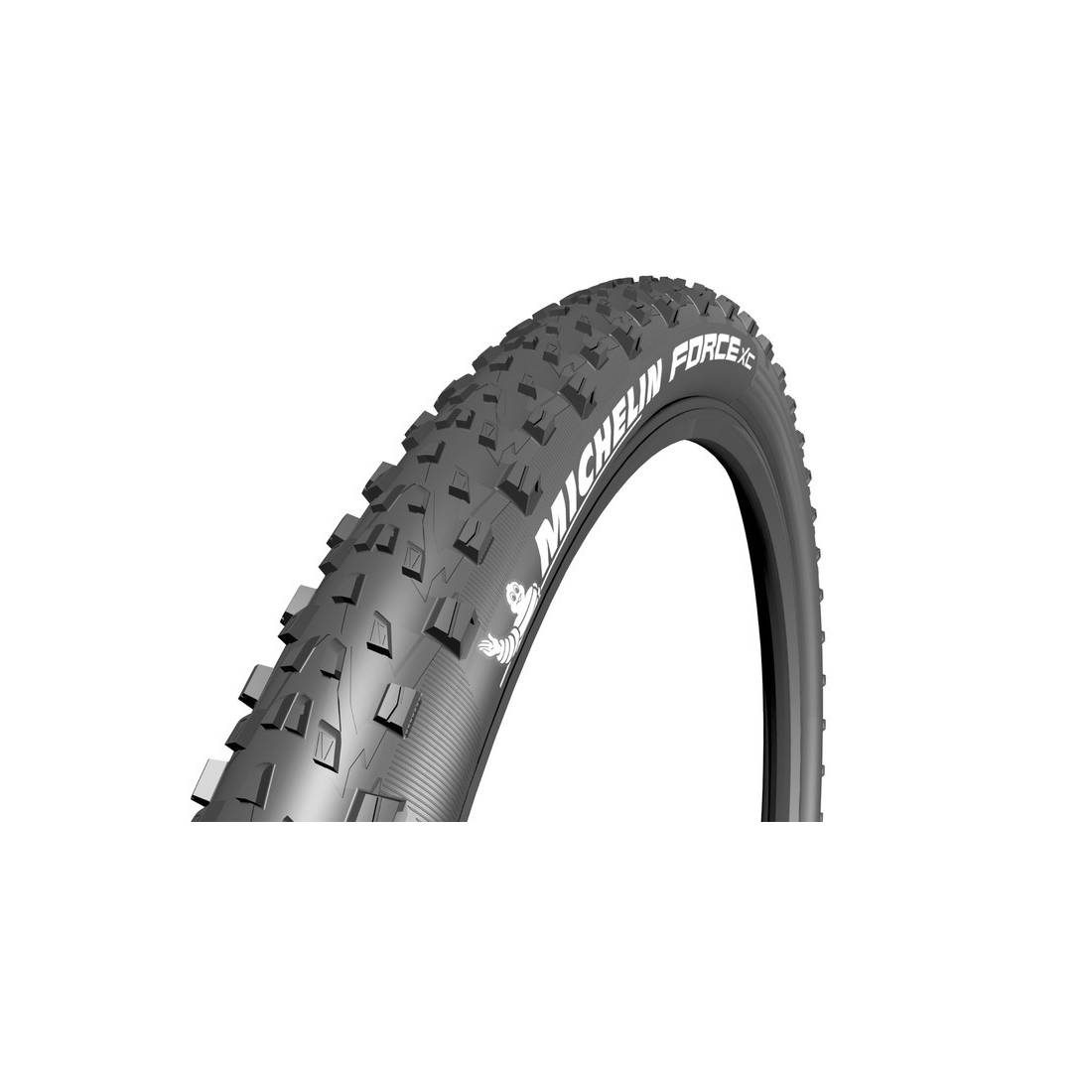 Michelin 908624 27.5" Falt-Reifen "Force XC Performance", 27.5x2.25" (57-584), TLR GUM-X Tri-comp, schwarz