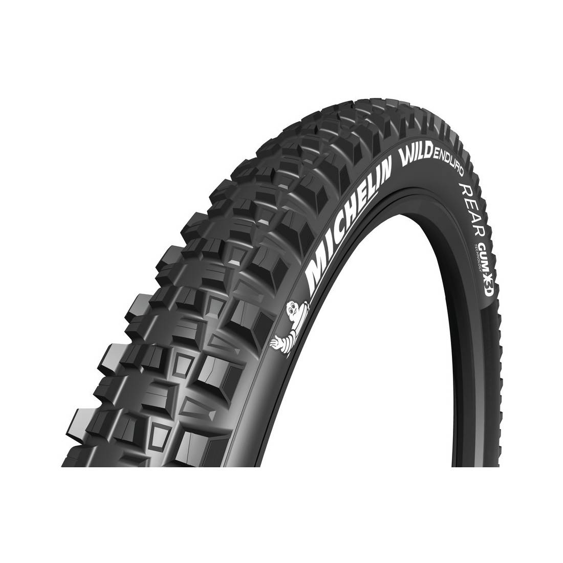 Michelin 226243 Reifen Wild Enduro rear fb. 29" 29x2.40 61-622 schwarz GUM-X3D TLR, schwarz