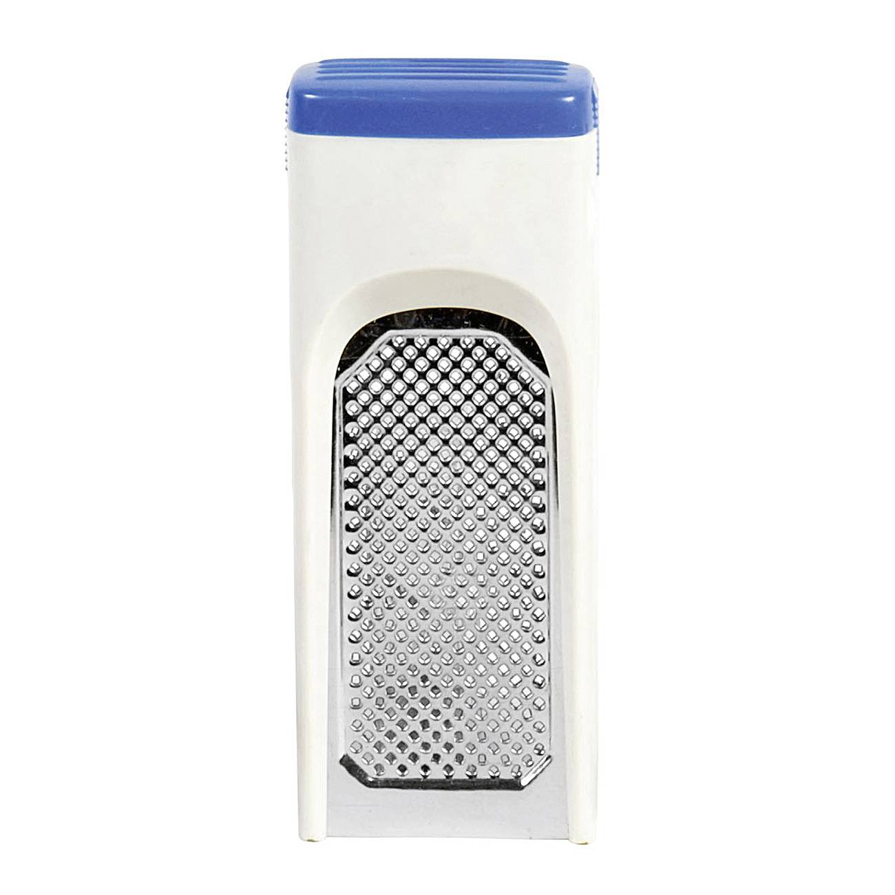 Metaltex 194525010 Muskatreibe, silberfarben/blau